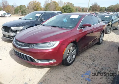 2016 Chrysler 200 Limited из США, поврежденный, VIN 1C3CCCAB2GN120440